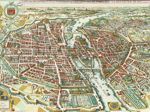 Three centuries of maps in the Ile-de-France