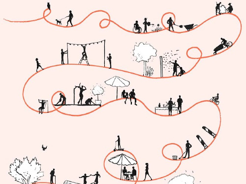 Tactical approach to develop public spaces differently